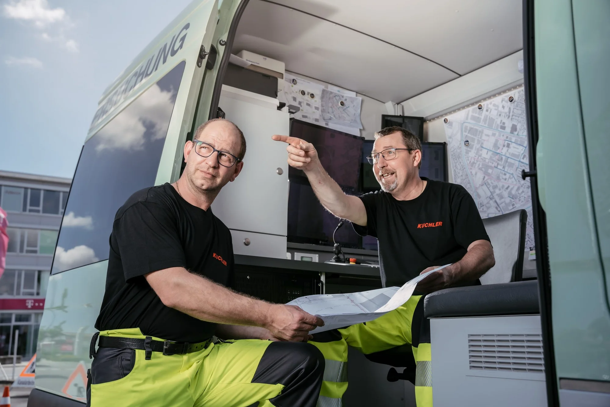 Ablauf eines Saugbagger Einsatzes in Bonn